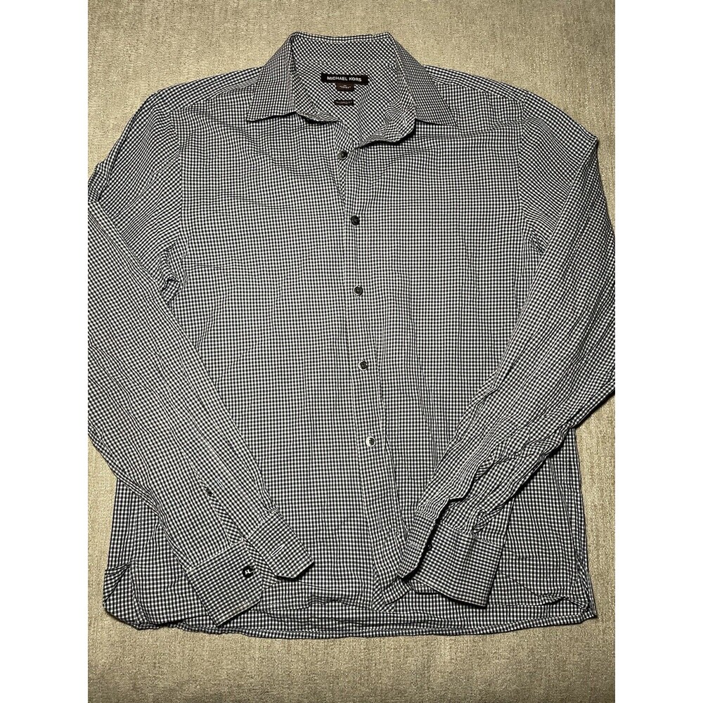 Michael Kors Shirt Long Sleeve Men’s Medium Tailor Fit